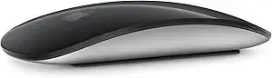Apple Magic Mouse ​​​​​​​ (Wireless, Rechargable) - Black Multi-Touch Surface (Renewed)