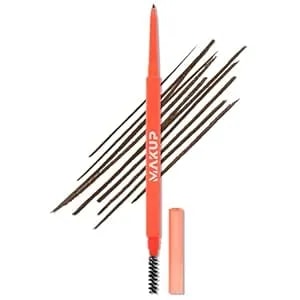 Makup Beauty Skinny Brow - Ultra Thin Eyebrow Pencil, Waterproof, Precise Micro Brow Pencil Creates Hair-Like Strokes For Full, Natural Brows Medium Dark Brown (Brunette)