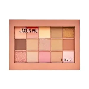 Jason Wu Flora 15 Eye Shadow Pallete - 15 Pigmented, Buildable, Blendable Color Pallete - 0.48 Oz Oz (Dusty Rose)