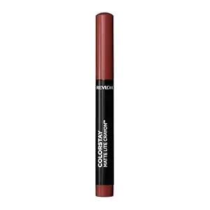 Revlon Colorstay Matte Lite Crayon Lipstick With Built-In Sharpener, Smudge-Proof, Water-Resistant Non-Drying Lipcolor, 003 Soufflé All Day, 0.049 Oz