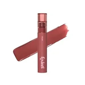 Etude Fixing Tint #06 Soft Walnut (4g) - Long Lasting High Pigmented Liquid Lipstick - Waterproof Lightweight Matte Finish Lip Stain - Full Coverage - Korean Makeup, Kbeauty