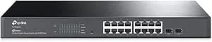 TP-Link Omada SG2218 - 16 Port Gigabit Smart Managed Switch, 2 SFP Slots - Omada SDN Integrated - IPv6 - Static Routing - L2/L3/L4 Qos, IGMP & LAG - 5 Year Manufacturer Warranty