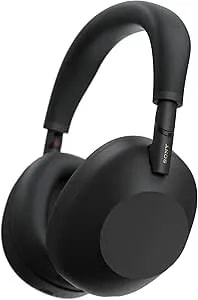 Sony WH-1000XM6 The Best Noise Canceling Wireless Headphones, HD NC Processor QN3, 12 Microphones, Adaptive NC Optimizer, Mastered By Engineers, Studio-Quality, 30-Hour Battery, Black