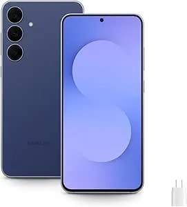 Samsung Galaxy s25 Fe, 128gb, Navy - Locked To T-Mobile (Renewed)