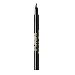 Arches & Halos Microblading Brow Shaping Pen - Fuller, More Defined Brow - Long-Lasting, Smudge Resistant, Rich Color - Vegan And Cruelty Free Makeup - Mocha Blonde - 0.8 Ml