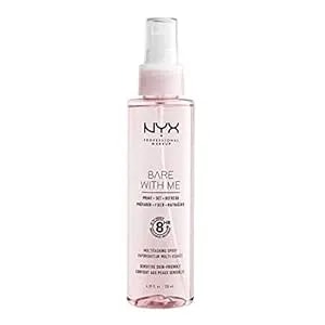 Nyx Professional Makeup Bare With Me Multitasking Face Primer & Makeup Setting Spray, Hydrating Face Mist For Up To 8hr Wear, Long-Lasting, Vegan Formula