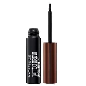 Maybelline New York Brow Tattoo Longlasting Tint, Dark Brown, 4.9 Ml