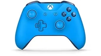 Microsoft Xbox One Wireless Video Gaming Controller, Blue (Renewed)