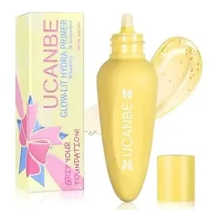 Ucanbe Gripping Makeup Primer For Face – Hydrating Jelly Primer For Long Lasting Makeup, Smooth Gel Primer For Foundation Application For Dry & Sensitive Skin, Sweet Honey
