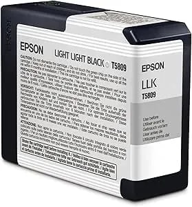 Epson t5809 Ultrachrome k3 Light Light Black Cartridge Ink