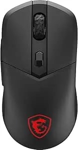 Msi Versa 300 W Gaming Mouse, 8000 Dpi, 30m+ Clicks Kailh Switch, Optical Sensor, Ergonomic Ambitextrous Hand Design, Rgb Light