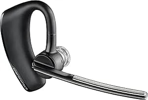 Plantronics - Voyager Legend (Poly) - Bluetooth Single-Ear (Monaural) Headset - Connect To Your PC, Mac, Tablet And/Or Cell Phone - Noise Canceling,Black