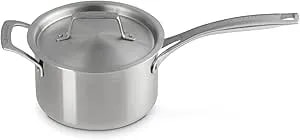 Le Creuset Stainless Steel Essential Saucepan, 3qt