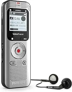 Philips dvt2015 Voicetracer Audio Recorder, Stereo, mp3, 8 Gb