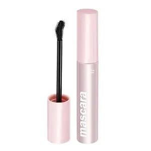 Mascara In Black, Waterproof Mascara With Special Brush For Sparse/Short Eyelashes, No Clumping, Easy To Apply, Natural, Long-Lasting