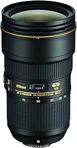 Nikon Af-S Fx Nikkor 24-70mm F/2.8e Ed Vibration Reduction Zoom Lens With Auto Focus For Nikon Dslr Cameras