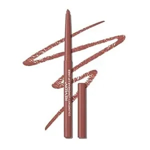 Revlon Colorstay Lip Liner Makeup With Built-In-Sharpener, Longwear Rich Colors, Smooth Application, 630 Nude, 0.01 Oz
