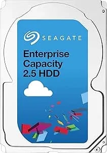 Seagate Enterprise Capacity 2.5 Hdd - st1000nx0453 - 1tb 7.2k Rpm 128mb-Cache 2.5-Inch - 512n - Dual Sas 12gb/S Interface - Internal Hard Disk Drive