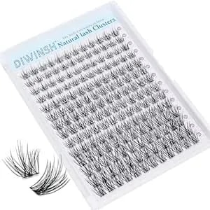 Wispy Lash Clusters 168pcs Spiky Eyelash Clusters 10-14mm C Curl Natural Eyelashes Extensions Reusable Diy Lashes With Soft Thin Invisible Band Lash Extensions