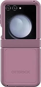Otterbox Galaxy Z flip5 Defender Series Xt Case - Mulberry Muse (Purple), Screenless, Rugged Hinge Protection, Lanyard Attachment, Powershare And Wireless Charging Compatible