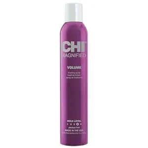 Chi Magnified Volume Finishing Hair Spray, Boosts Volume & Body For Maximum Fullness, Builds Resilience & Strength & Adds Shine, 12 Oz