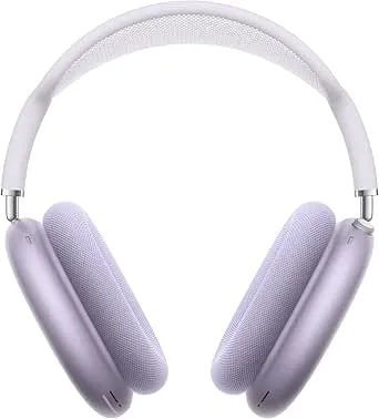 Apple Airpods Max Wireless Over-Ear Headphones, Pro-Level Active Noise Cancellation, Transparency Mode, Personalized Spatial Audio, Usb-C Charging, Bluetooth Headphones For Iphone - Purple