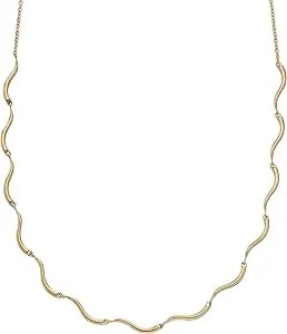 Skagen Women'S Trendy Silver Or Rose Gold Stainless Steel Chain Or Pendant Necklace
