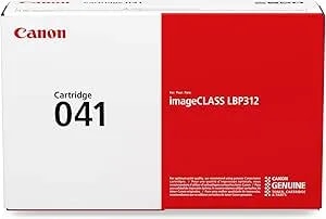 Canon Genuine 041 Black Toner Cartridge Compatible With lbp312dn, mf525dw