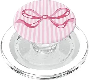 Popsockets Bow Phone Grip - Bow Wallpaper Pink Popsockets Popgrip For Magsafe