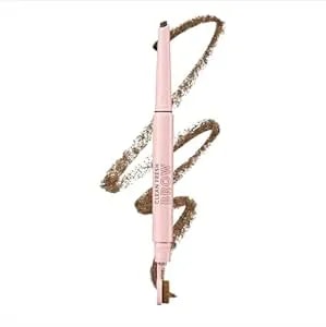 Covergirl Clean Fresh Brow Filler Pomade, 400 Soft Brown, Eyebrow Pencil, Ultra-Precise Tip, Creamy Formula, Highly Pigmented, Soft Matte Finish, Vegan Formula, 0.007oz