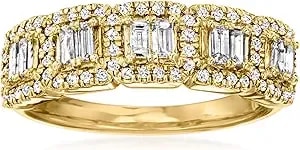 Ross-Simons 0.50 Ct. T.W. Diamond Ring In 14kt Yellow Gold