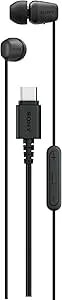 Sony Ier-ex15c Usb-C Plug, Wired In-Ear Headphones For Iphone And Android Phones, With Built-In Multi-Function Button, Volume And Mic Control, Supports Usb Audio Class 1.0 Devices, Black