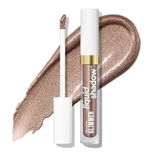 Revlon Glimmer Liquid Shadow, Smudge-Proof Shimmer Eyeshadow Makeup, Long Lasting, High Pigment, 201 On Cloud Shine