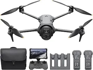 Dji Mavic 4 Pro 512gb Creator Combo With Rc Pro 2, Flagship Tri-Camera Drone With 100mp 4/3 Cmos Hasselblad Camera, 51-Min Max Flight Time, Three Batteries, Charging Hub, Professional, Gray