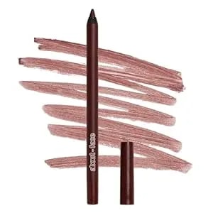 About-Face Matte Fix Lip Pencil Smoked – Long-Wear, Creamy Matte Lip Liner With Hyaluronic Acid & Vitamins C & E – Vegan, Cruelty-Free, Clean Beauty – 0.042 Oz (Plum Brown)