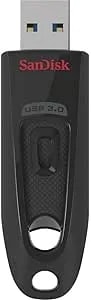 Sandisk 32gb Ultra Usb 3.0 Flash Drive - sdcz48-032g-uam46, Black