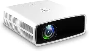 Philips Neopix 750 Smart Home Theater Video Projector, 1920 X 1080 Full Hd, 120-Inch Screen, Android Os, 2 X 7w Speakers