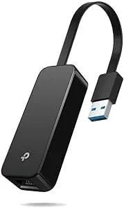 TP-Link USB To Ethernet Adapter (UE306), Supports Nintendo Switch, 1Gbps Gigabit RJ45 To USB 3.0 Network Adapter, Foldable & Portable Design, Plug And Play, Compatible With Windows, Macos, And Linux