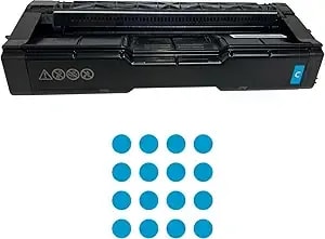Ricoh Genuine Cyan Toner Cartridge c125 P & c125mf