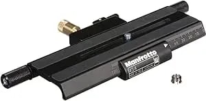 Manfrotto 454 Micrometric Positioning Sliding Plate - Replaces 3419 -Black