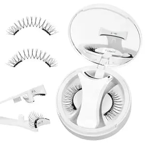 Higu Clace Magnetic Eyelashes With Applicator Daily Wear Reusable Magnetic Eyelashes Natural Look No Glue Needed Magnet Lashes Soft With Applicator Easy To Apply And Remove（g03)