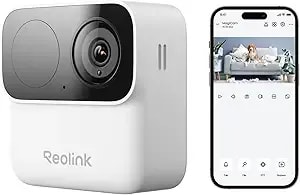 Reolink Security Cameras Wireless Outdoor, 1080p Night Vision, Ai Person Detection, Magnetic Mount Indoor Camera, Dual-Band 2.4/5ghz Wifi, No Subscription, ip67, 9-Month Battery Life, Argus Magicam