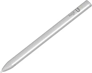 Logitech Crayon Digital Pencil For Ipad (USB C Port Compatibility Only) Featuring Apple Pencil Technology, No Lag Pixel-Precision, And Dynamic Smart Tip With Fast USB C Charge - Silver