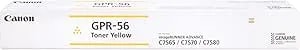 Canon GPR-56Y 1001C003AA Imagerunner Advance C7565 C7570 C7580 Toner Cartridge (Yellow) In Retail Packaging