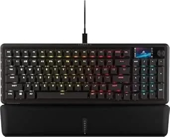 Corsair Vanguard Pro 96 Wired Hall Effect Magnetic Mechanical Gaming Keyboard – 96% Layout, Mgx Hyperdrive Switches, 8000hz Polling, Rapid Trigger, Virtual Stream Deck, Socd Flashtap, Qwerty Us