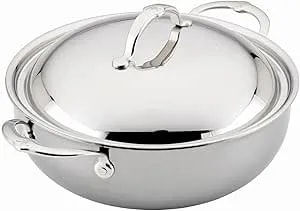Hestan - Nanobond Collection - Stainless Steel Dutch Oven, Induction Cooktop Compatible, 5 Quart