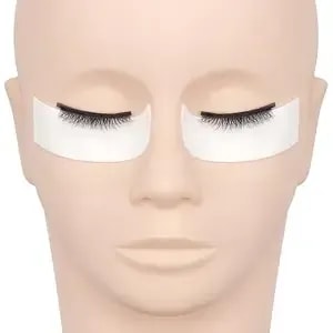 110pcs/Roll Foam Eye Pads For Eyelash Extensions,Pre Cut Medical Foam Tape Under,Lash Extension Pads,Eye Pads Lash Extension Supplies Beauty Tools Lint Free (Non-Woven Fabric)