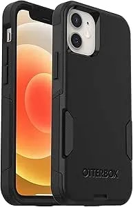 Otterbox Commuter Case For Iphone 12 Mini, Shockproof, Drop Proof, Rugged, Protective Case, 3x Tested To Military Standard, Antimicrobial Protection, Black, No Retail Packaging