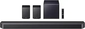 Samsung q990f 11.1.4ch Q Series Subwoofer + Rear Speaker, Wireless Dolby Atmos, Q-Symphony, Game Mode Pro, Adaptive Sound (Hw-q990f, 2025)