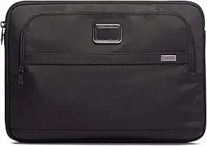 Tumi - Alpha Laptop Cover - Protective Computer Case For Business & Travel - Durable Computer Sleeve - Large, Fits Up To 15" Laptop, Black